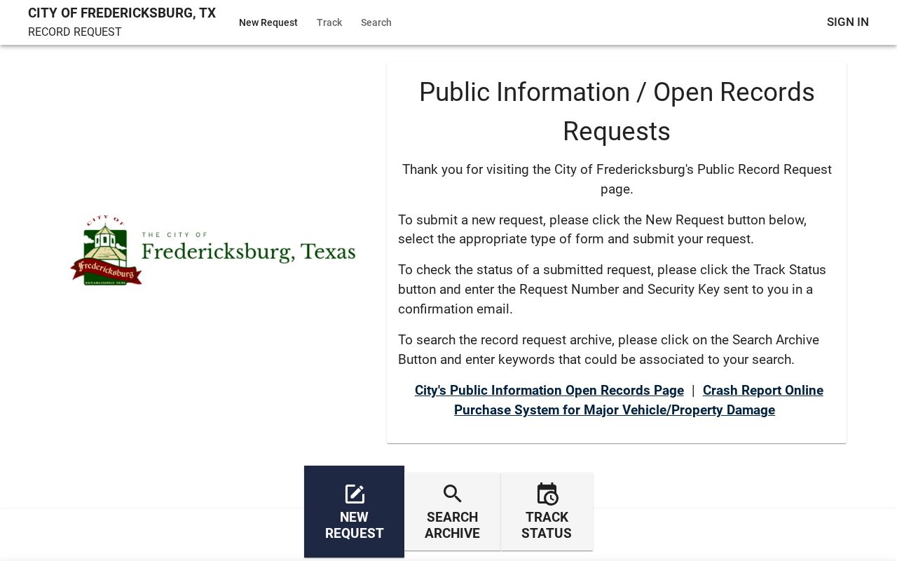 Fredericksburg criminal history Police Records and Videos JustFOIA request form